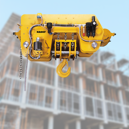 Pneumatic hoists