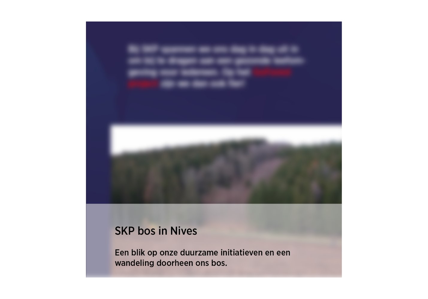 SKP 50 jaar - een blik op de duurzame initiatieven van SKP