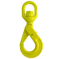 Swivel safety hook