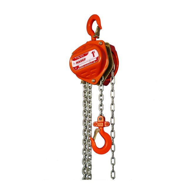 Manual chain hoist 9/12 1,5t 3m with LL